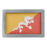 Bhutan Flag Belt Buckle