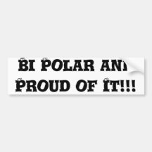 Bi Polar Bumper Stickers