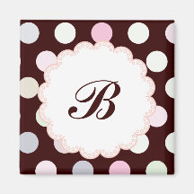 Bianca Monogrammed Magnet