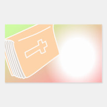 Bible Rectangle Sticker
