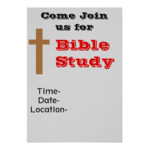 Bible Study Personalized Invitations