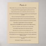 Bible Verse Print, Psalm 91