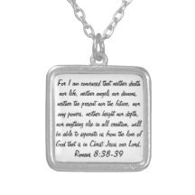 bible verse Romans 8:38-39 Jewelry