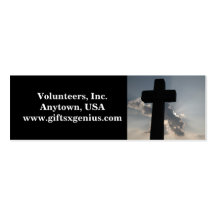 Bible Verse Volunteer Appreciation Gift Business Card Template