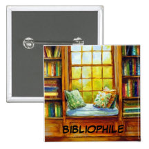Bibliophile button