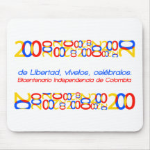 Bicentenario Colombia Mousepads