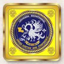 Bicentennial Louisiana Important See Notes Below Coasters