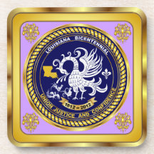 Bicentennial Louisiana Important See Notes Below Beverage Coasters