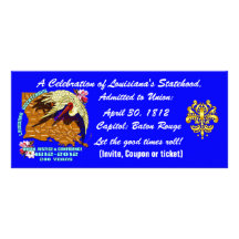 Bicentennial Louisiana Important See Notes Below Rack Card Template