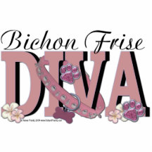 Bichon Frise DIVA Cut Out