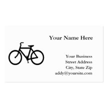 Bicycle Business Card Template