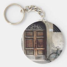 Bicycle Cycle Bicycling Cycling Italy Building Key Chains