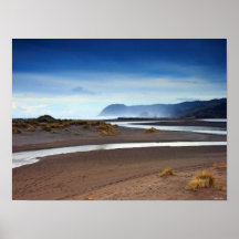 bien troi xanh dam print