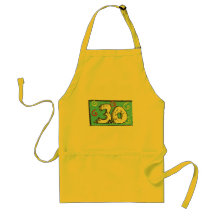 Big 3 0 - 30th Birthday Gifts Aprons