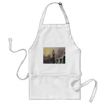 Big Ben London England Apron
