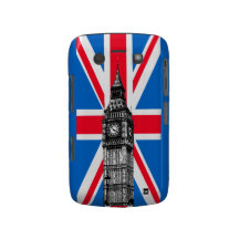Big Ben Union Jack Blackberry Bold Case