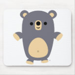 Big Blue Cartoon Bear  mousepad