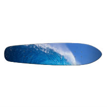 Big blue wave skateboard