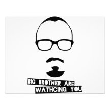 BIG BROTHER CUSTOM INVITATION