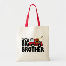 Big Brother Fire Truck Bag