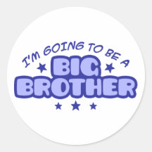 Big Brother Round Sticker