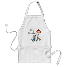 Big Brother With Little Brother Apron