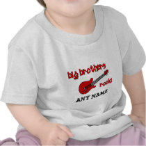 Big Brothers Rock! with guitar t-shirts