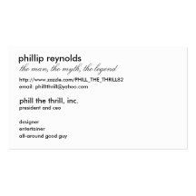 Big Business Business Card