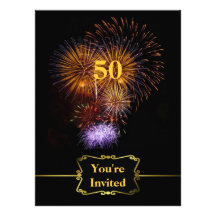 Big Celebration Birthday Invitation