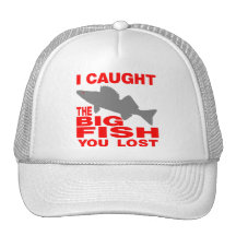 BIG FISH WALLEYE TRUCKER HATS
