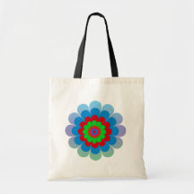 Big Flower Budget Tote Tote Bag