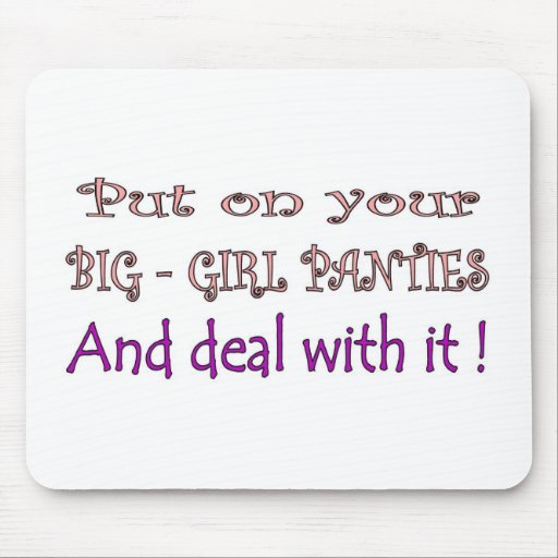 Big Girl Panties Mousemats