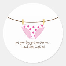 big girl stickers