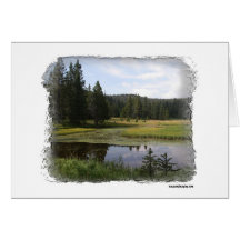 Big horn Mountains Greeting Cards
