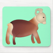 Big Horn Sheep on a Mousepad