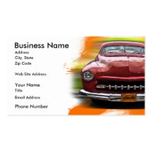 Big Iron Business Card Template