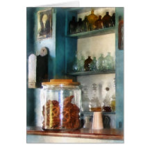 Big Jar of Pretzels Card