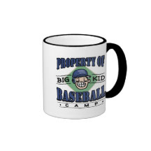 Big Kid Baseball Camp Navy Helmet Mugs