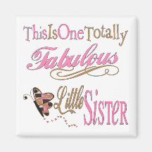 Big, Middle & Little Sisters Refrigerator Magnets