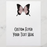 Big Red & Black Butterfly Flyer