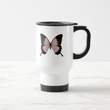 Big Red & Black Butterfly Mugs
