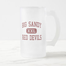 Big Sandy - red devils - High - Big Sandy Coffee Mugs