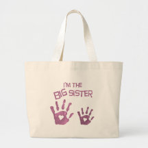 Big sister canvas bag