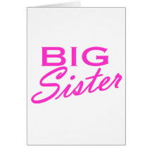 Big Sister Greeting Card