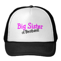 Big Sister of Brothers Mesh Hat