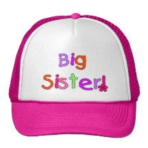 Big Sister T-shirts and Gifts Mesh Hats