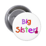 Big Sister T-shirts and Gifts Pinback Buttons