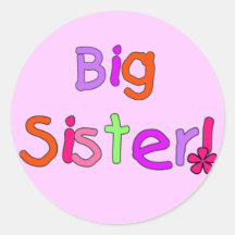Big Sister T-shirts and Gifts Sticker