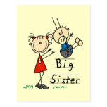 Big Sister with Little Brother Tshirts and Gifts Post Card