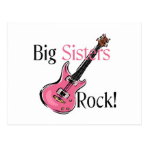 Big Sisters Rock Post Card